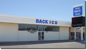 Back ICU Dallas Clinic picture from front